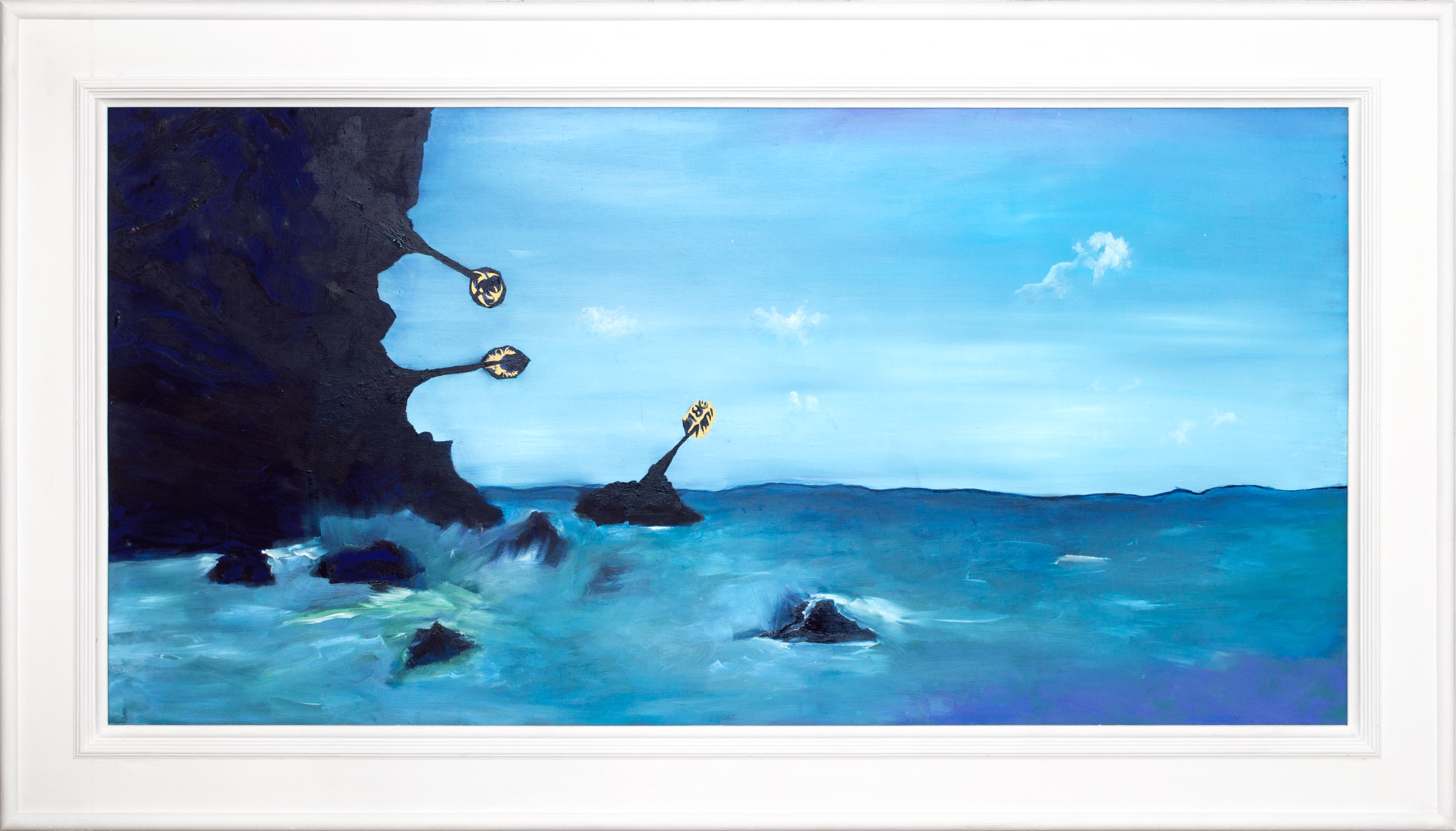 Oil Painting by Rory Biddulph : Flailing Stems
