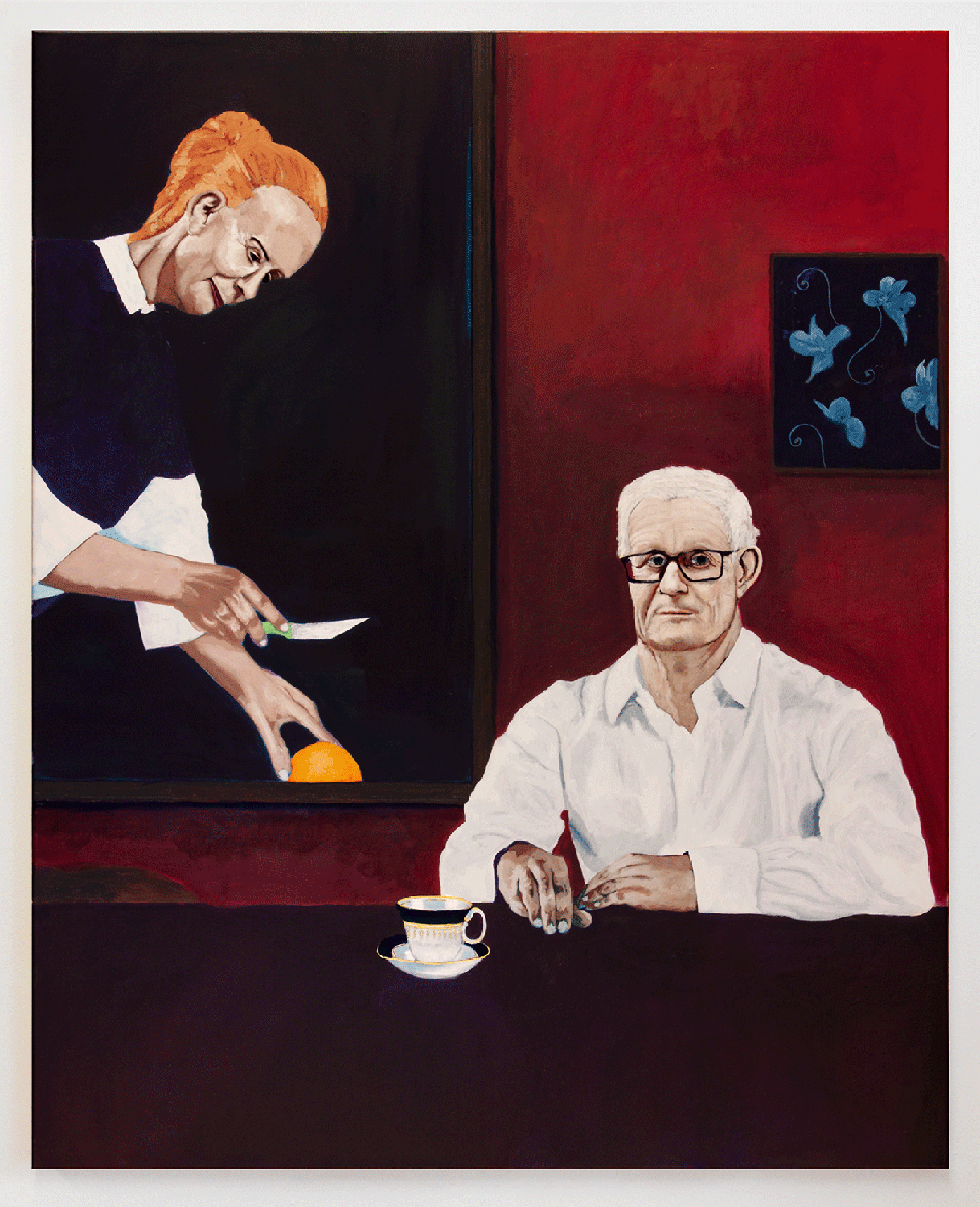Rory Biddulph, Artwork, Oil Painting, Acrylic Painting, Glorification (after Matisse)