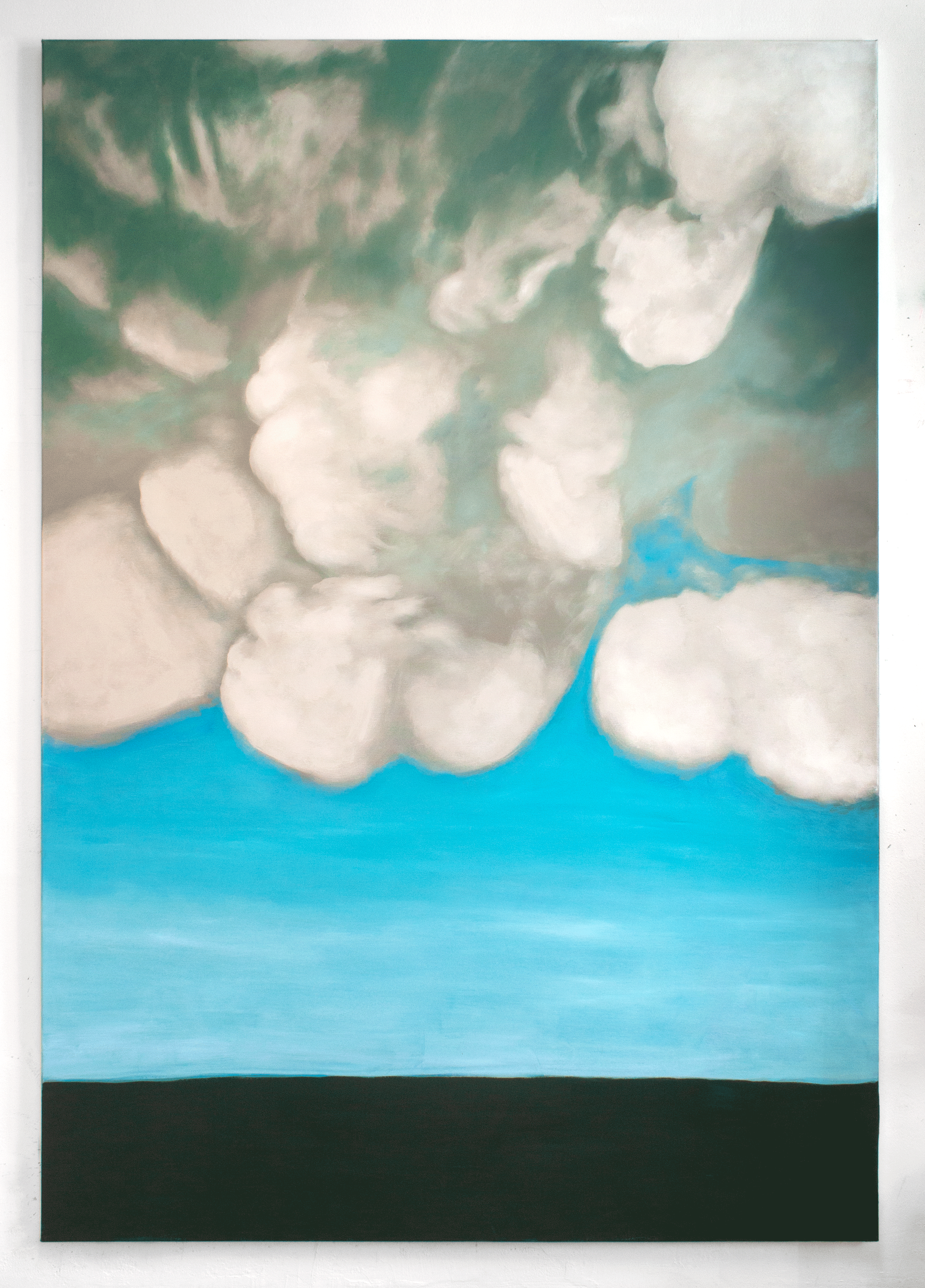 artwork / painting by Rory Biddulph : Mammatus 2021