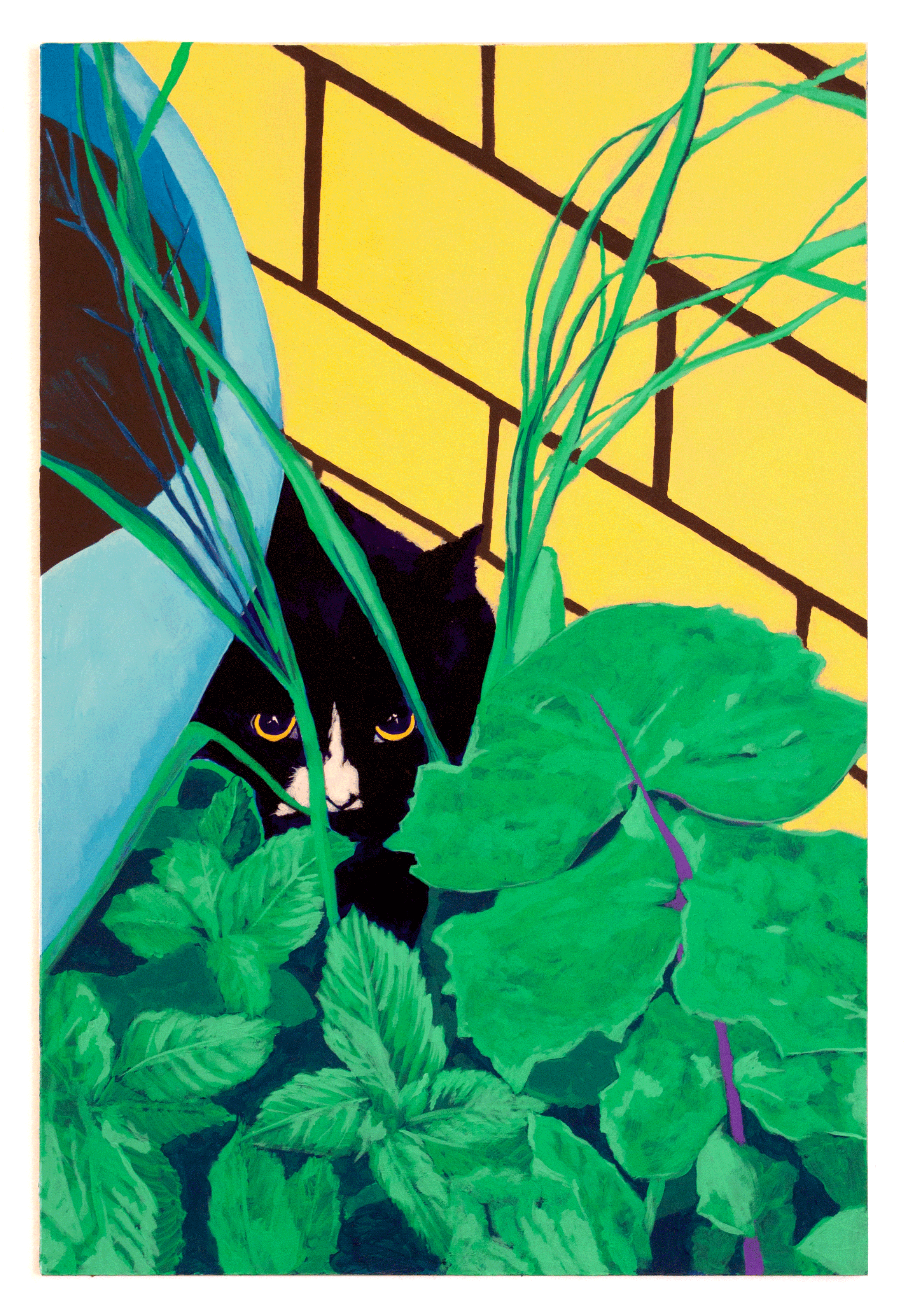 artwork / painting by Rory Biddulph : Vernissage 2021