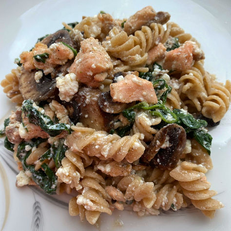 Pasta de Salmón con Requesón