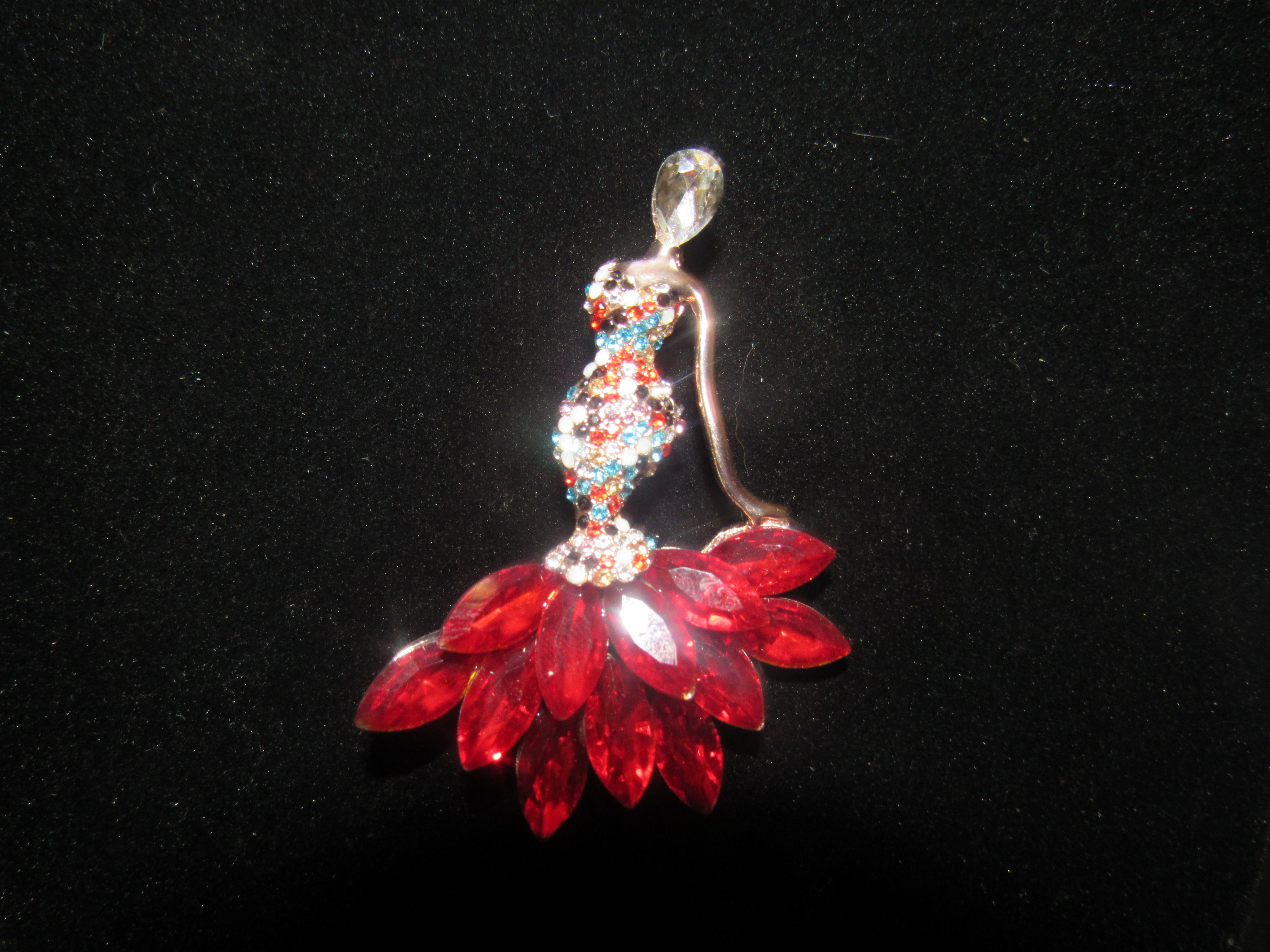 Spanish Dancer Broach