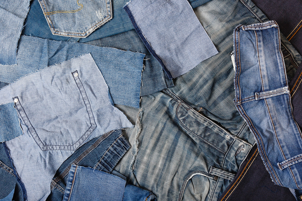 Deconstruct and repurpose denim into new pieces