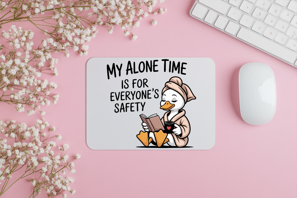 Alone Time Mousepad