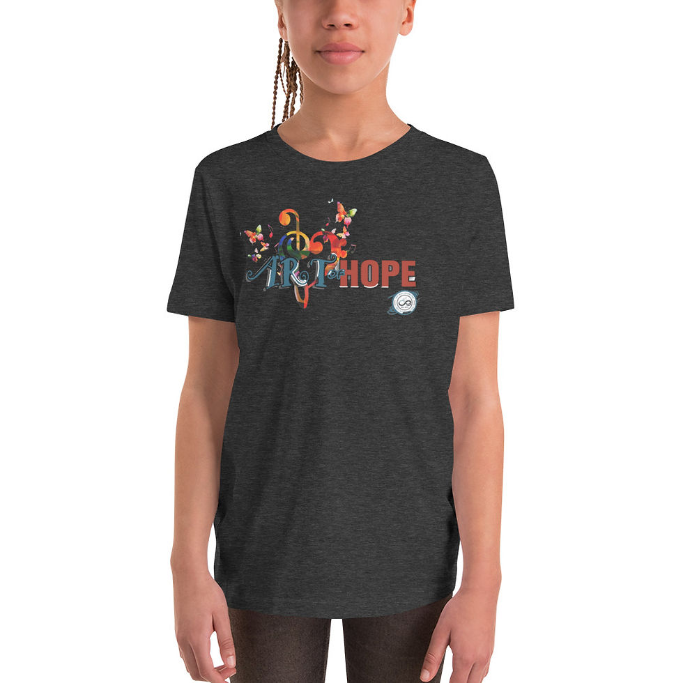 Thumbnail: Art of Hope Youth Short Sleeve T-Shirt