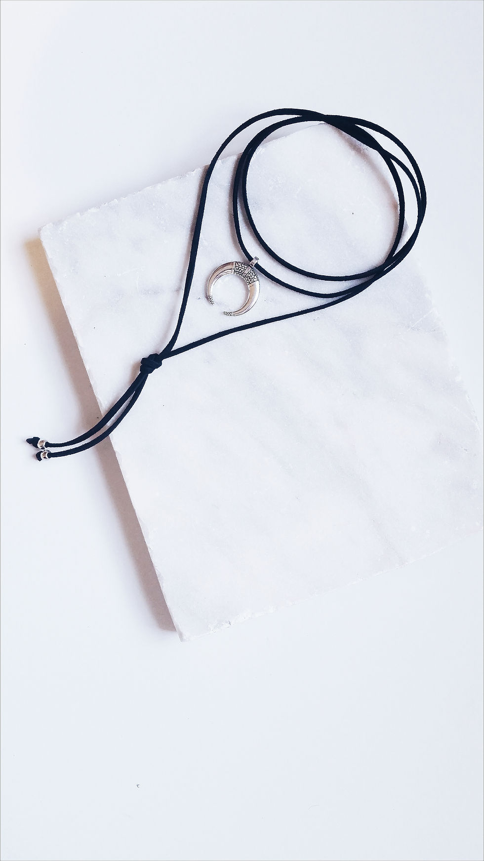 Thumbnail: Pendant Suede Strap