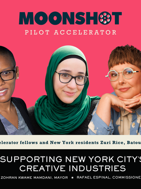 NYC Mayor’s Office of Media and Entertainment to Fund First-Ever 'Made in NY' Fellow as part of Moonshot Pilot Accelerator