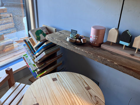 店舗(ドライフラワーショップ)DIY(3坪+ロフト) 什器製作(カウンター、展示棚など)【埼玉県日高市】