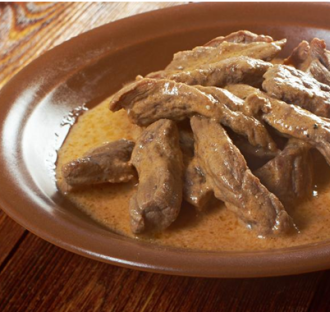 Strogonoff de vaca