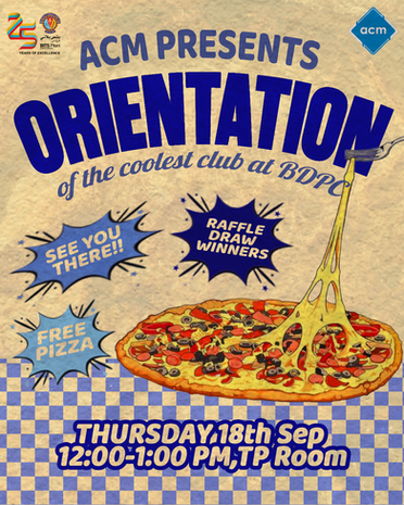 ACM Orientation 2025