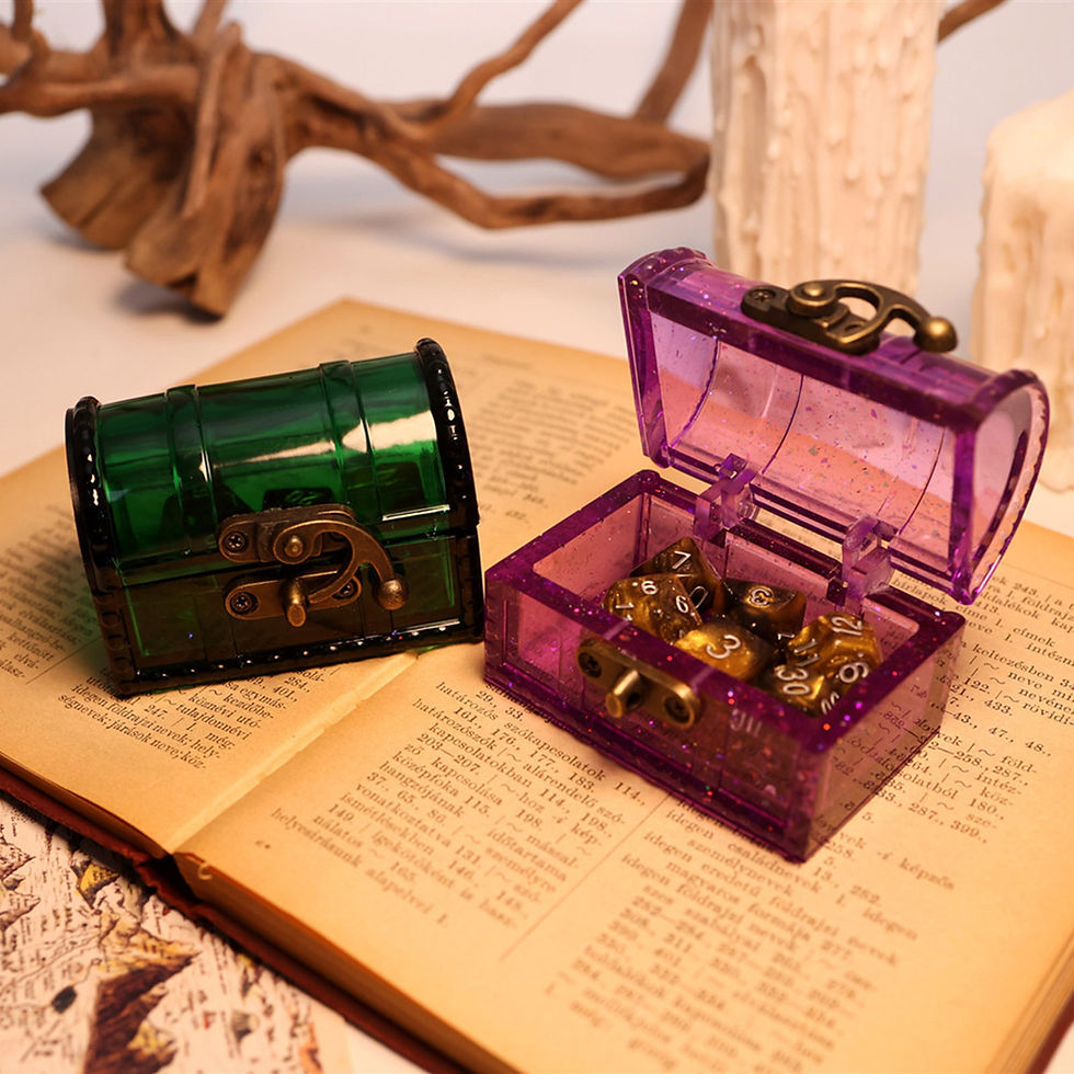 Thumbnail: Silicone Mold for Resin Casting Epoxy Resin Storage Container Set Treasure Box T
