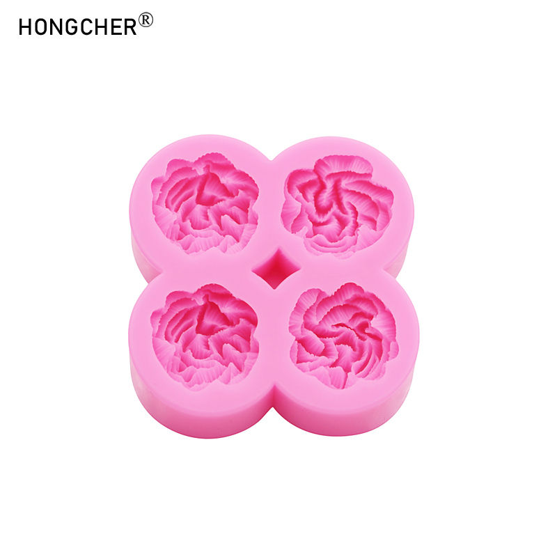 Thumbnail: Polka Dot Floral Rose Silicone Molds for Phone Cases Resin Jewelry Drip Resin Mo