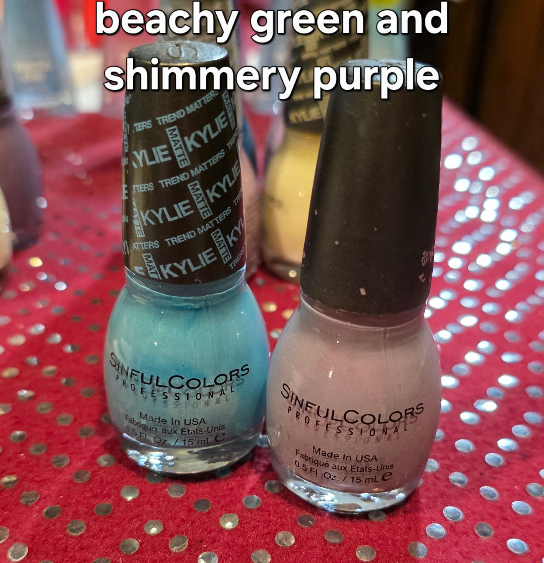 2 pcs Nail Polish Kylie gel nail polish. 2 pc.