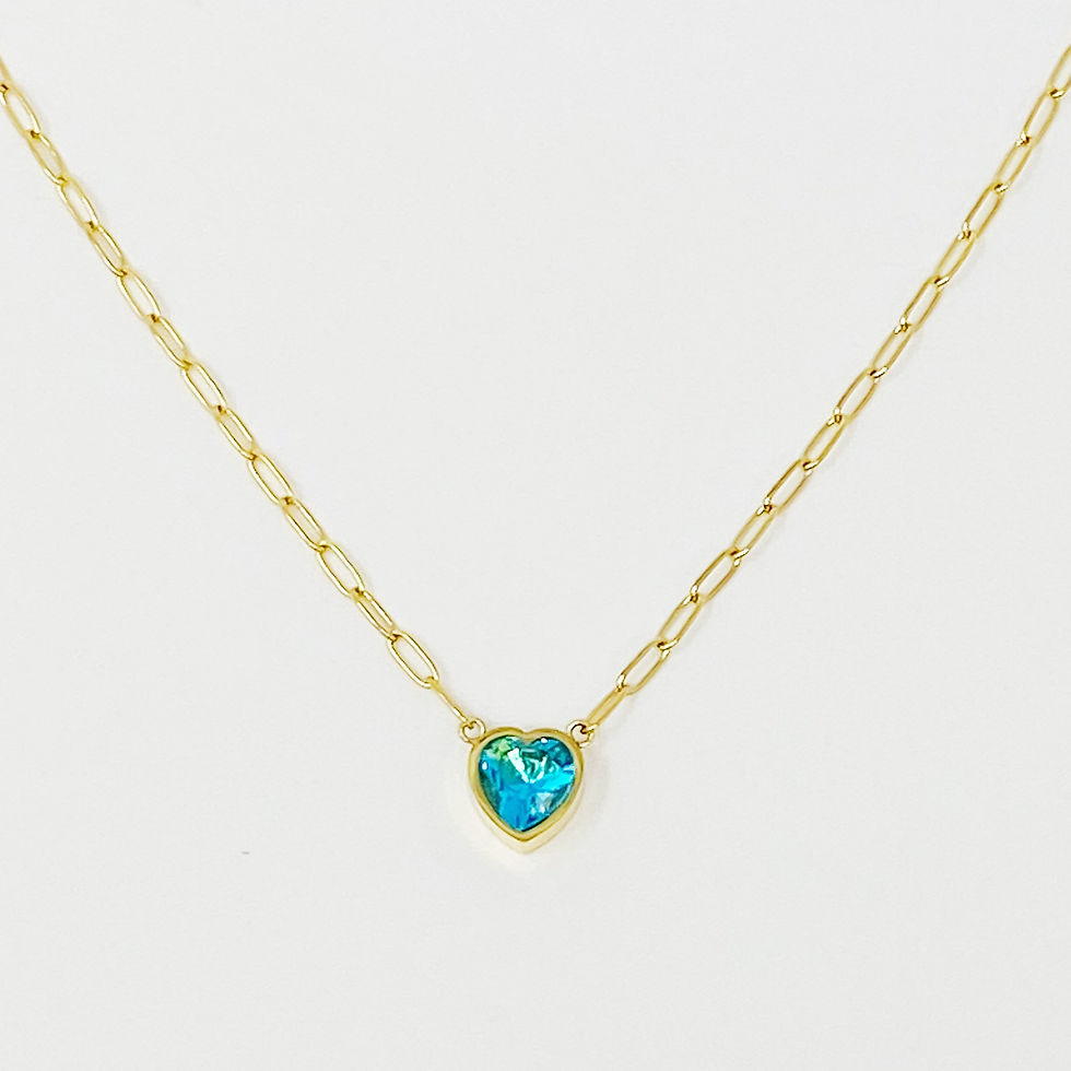 Thumbnail: Chained to My Heart Necklace