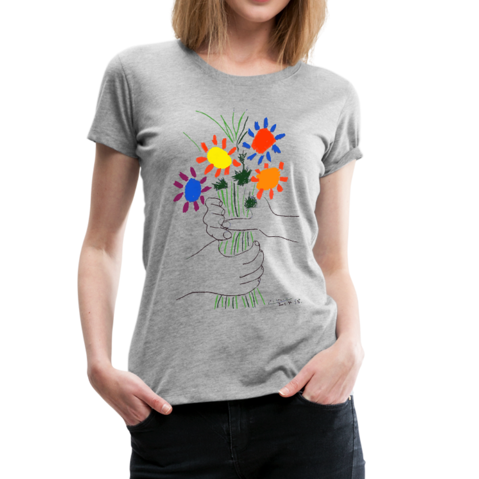 Thumbnail: Pablo Picasso Bouquet of Peace 1958 Artwork T-Shirt