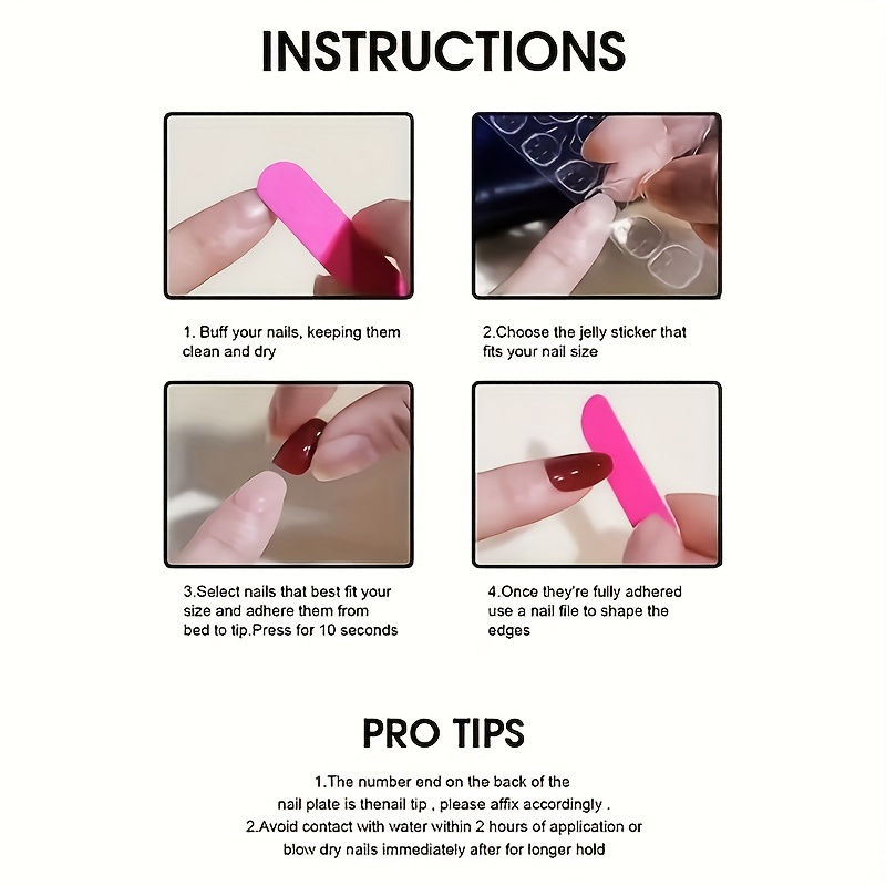 Thumbnail: 10pcs high-end Long pink and golden small diamonds handmade coffin French tips f
