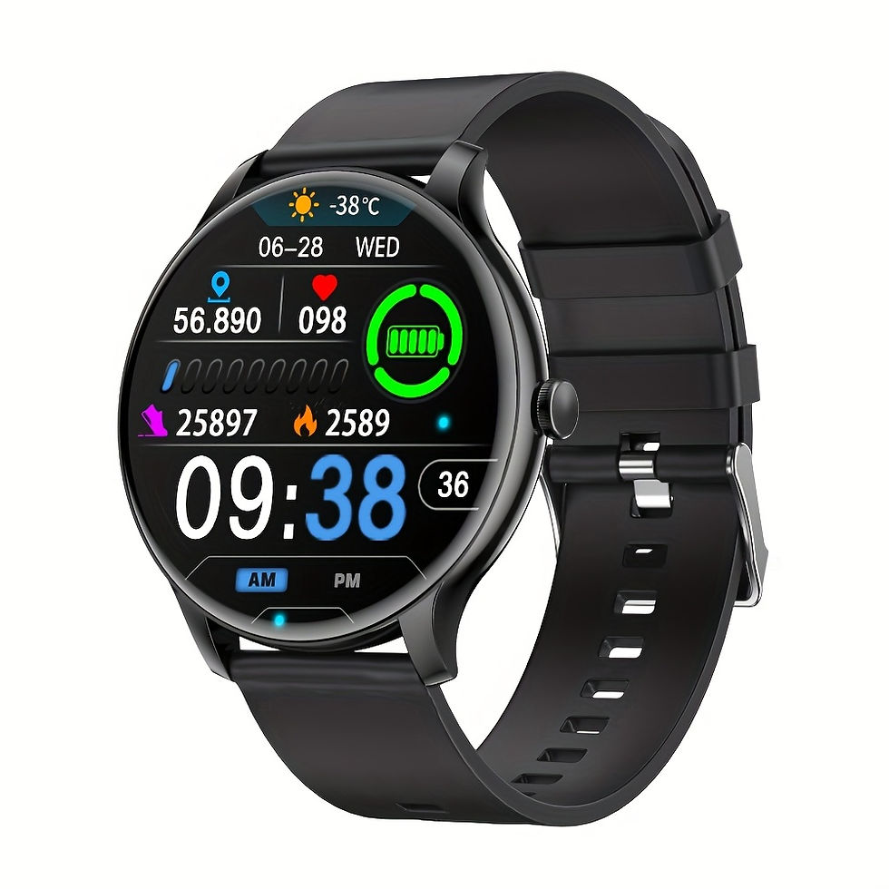 Thumbnail: LXASFIT 2025 New Smart Watch Heart Rate Sleep Health Monitor Bluetooth Talk Ladi