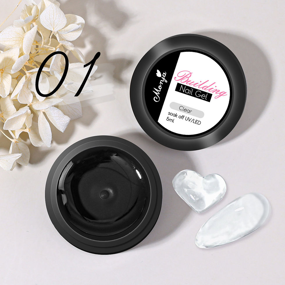 Thumbnail: 1 Jar White 3D Shaping Carving Non Stick Hand Extension Gel Nail Polish For Flow