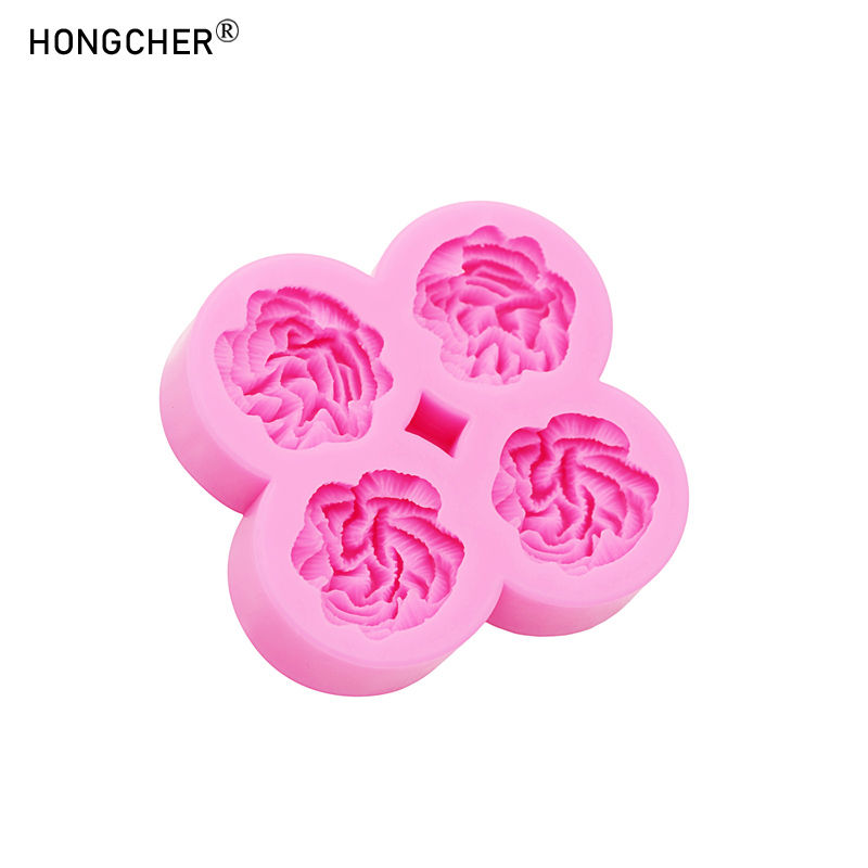 Thumbnail: Polka Dot Floral Rose Silicone Molds for Phone Cases Resin Jewelry Drip Resin Mo