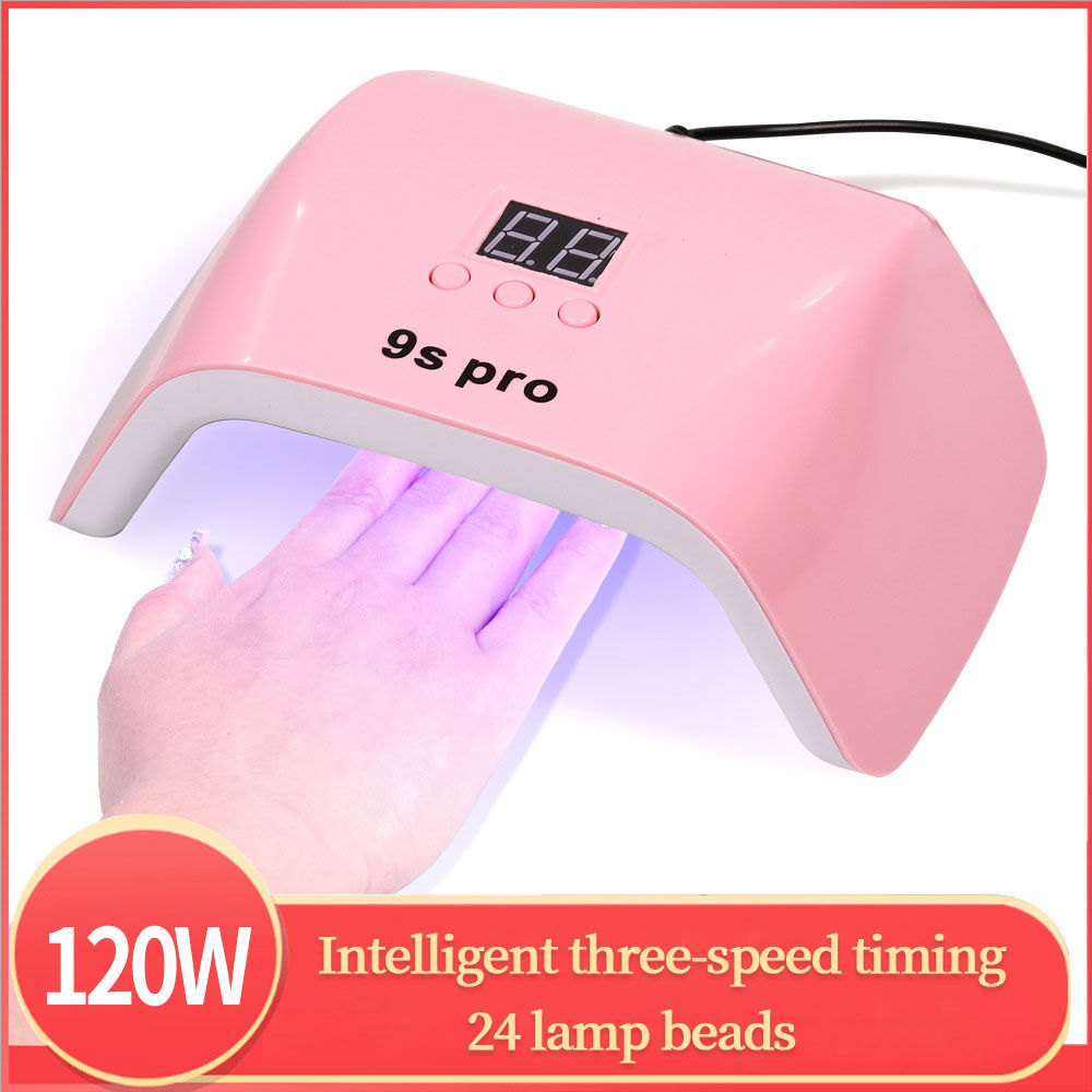 9SPro Trapezoidal Nail Gel Dryer Lamp 24 LED Beads Nail Phototherapy Machine Pro