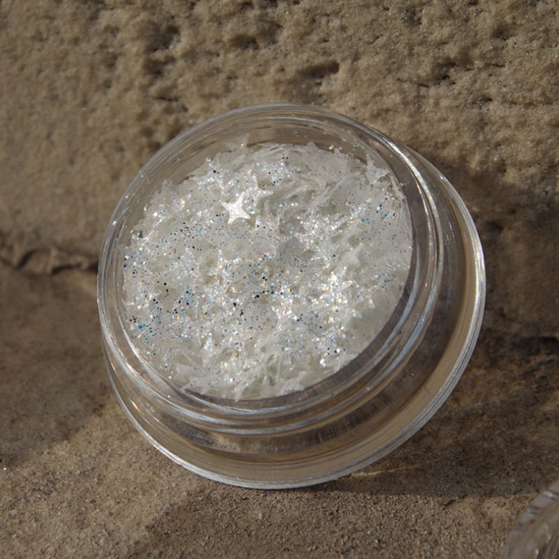 Thumbnail: Nail Art Super Glitter Sequins Holographic Lights Fantasy Nail Art Sequins For G