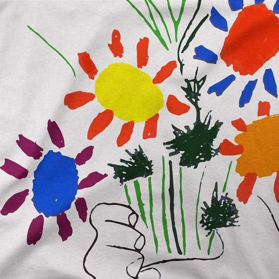 Thumbnail: Pablo Picasso Bouquet of Peace 1958 Artwork T-Shirt