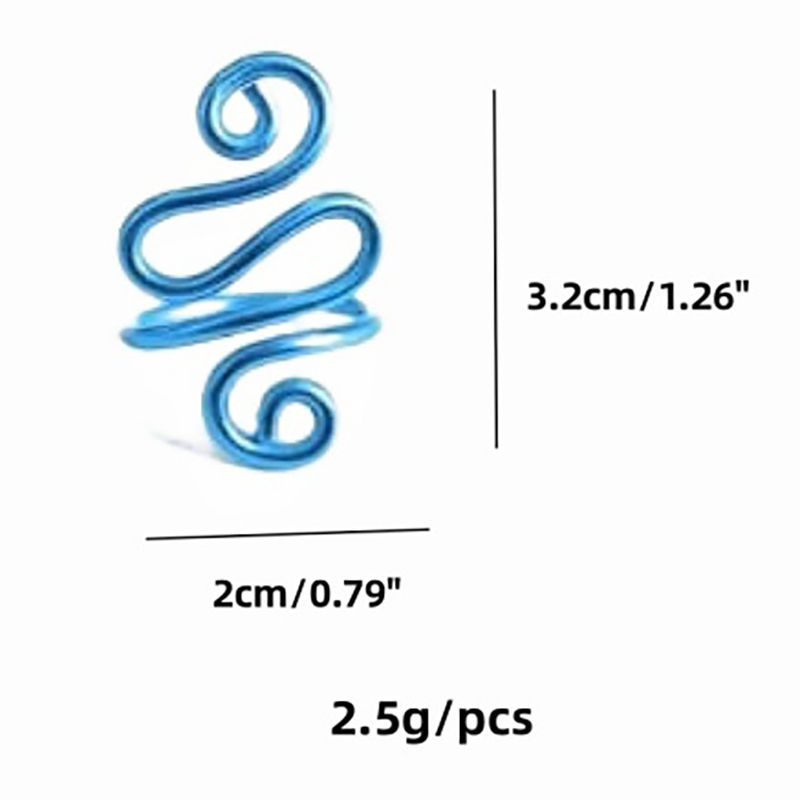 Thumbnail: 1/10pcs Adjustable Crochet Tension Ring Handmade Crochet Tension Ring Gift Croch