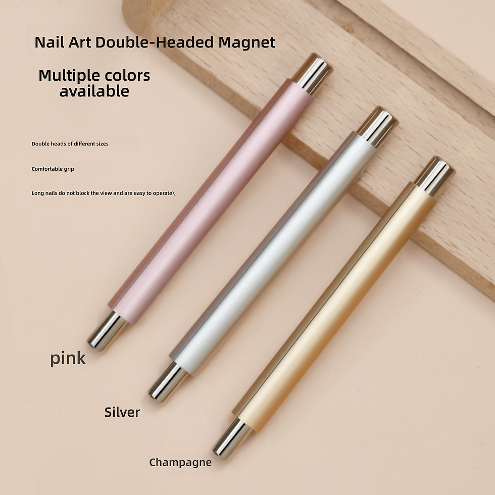Thumbnail: 1pcs Little Wand Double Head Nail Magnetic Stick for Cat Eye Nail Gel Strong Mag