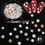 Thumbnail: Mix Shapes Christmas Metal Nail Art Decorations Foil Decals