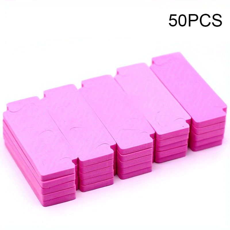 Thumbnail: 2/10/20/50/100PCS Pink Nail Art Toes Separators Fingers Foots Sponge Soft Gel UV
