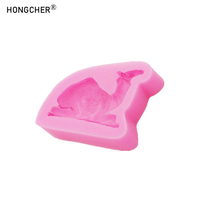 Thumbnail: Animal camel micro landscape decoration silicone mold chocolate cake baking DIY 