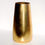 Thumbnail: GILT 12" Gold Gilded Zen Vase with a distressed finish