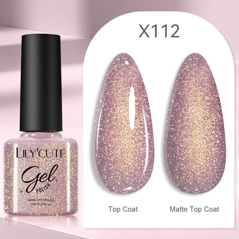 Thumbnail: LILYCUTE 5ml Super Bright Silver Metallic Painting Liner Gel Nail Polish Drawing