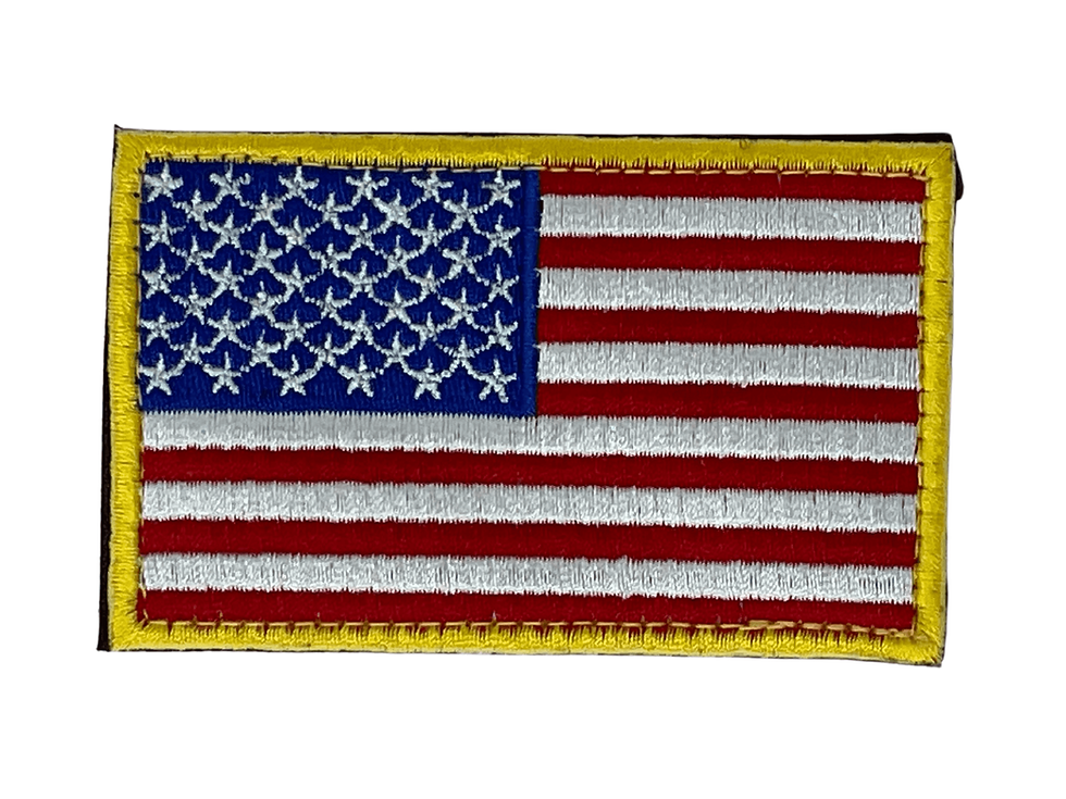 Thumbnail: Tactical USA Flag Patch With Detachable Backing