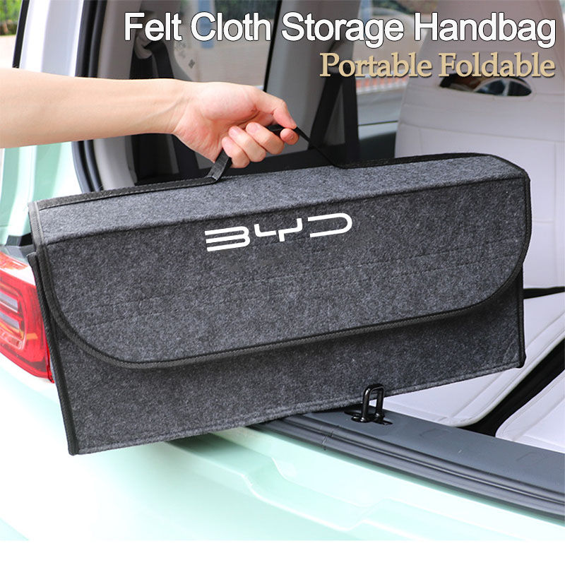 Thumbnail: Car Storage Bag Folding Sundries Organizer Box For BYD I3 S7 G3 F3 S6 F0 E5 E2 E