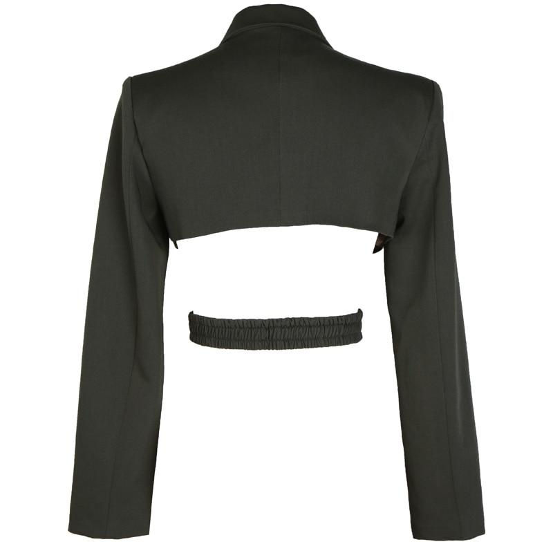 Thumbnail: Kaida Cross Split Long Sleeve Jacket