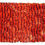 Thumbnail: Shaggy Sof Floor Door Mat Bath Rug - Striped Orange & Brown - 20" X 32",