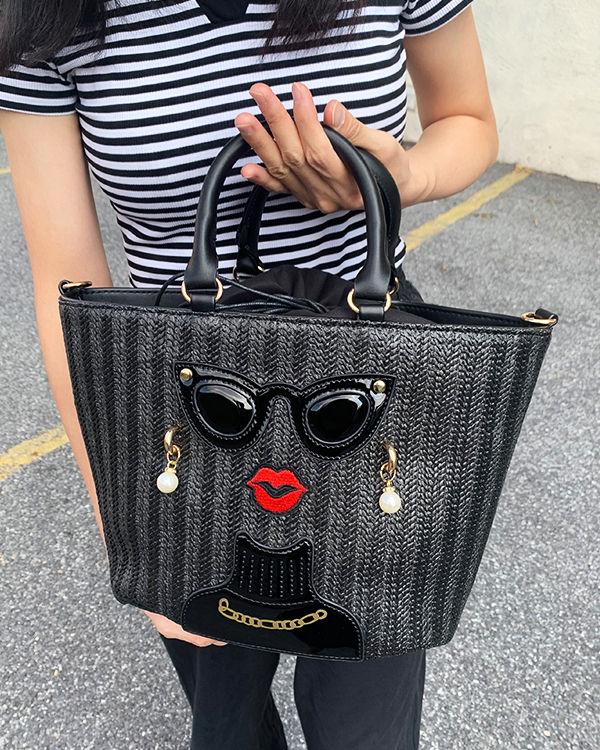 Thumbnail: Pu Leather Crossbody Bag for Women Fashion Shoulder Bag Top-Handle Purses and Ha