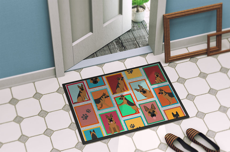 Thumbnail: Lots of German Shepherd Doormat