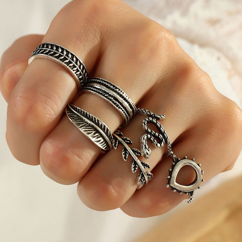 Thumbnail: 30pcs/Lot Factory Wholesale Alloy Finger Rings For Women HOT New Big Flower Cuto