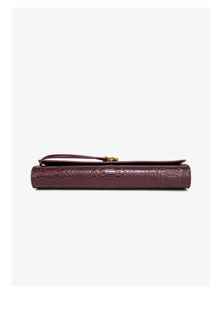 Thumbnail: PU Leather Fashion Luxury Top-Handle Bag For Women Evening Handbag Long Purse Cr