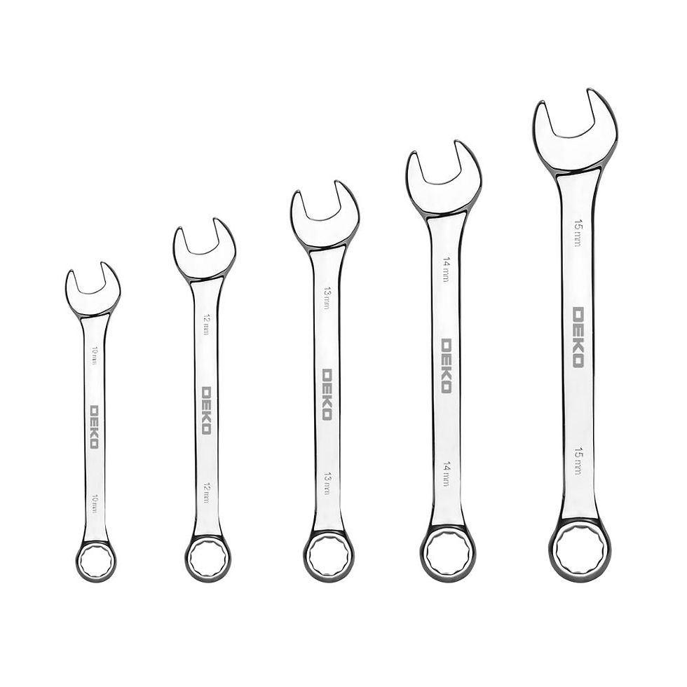 Thumbnail: DEKO 158 Pcs Professional Car Repair Tool Set Auto Ratchet Spanner Screwdriver S