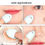 Thumbnail: 6Pcs Mini Finger Puff Foundation Small Air Cushion Powder Sponge Face Concealer 