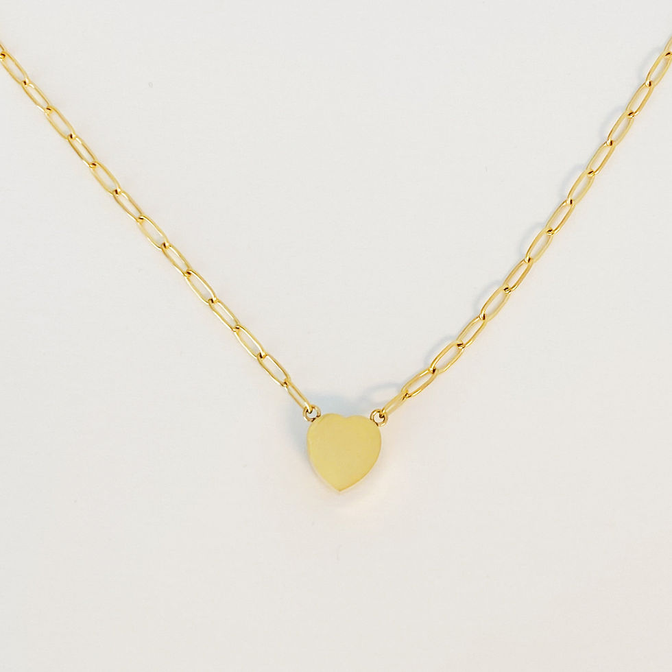 Thumbnail: Chained to My Heart Necklace