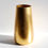 Thumbnail: GILT 12" Gold Gilded Zen Vase with a distressed finish