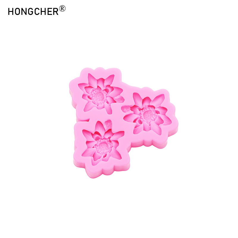 Thumbnail: Polka Dot Floral Rose Silicone Molds for Phone Cases Resin Jewelry Drip Resin Mo