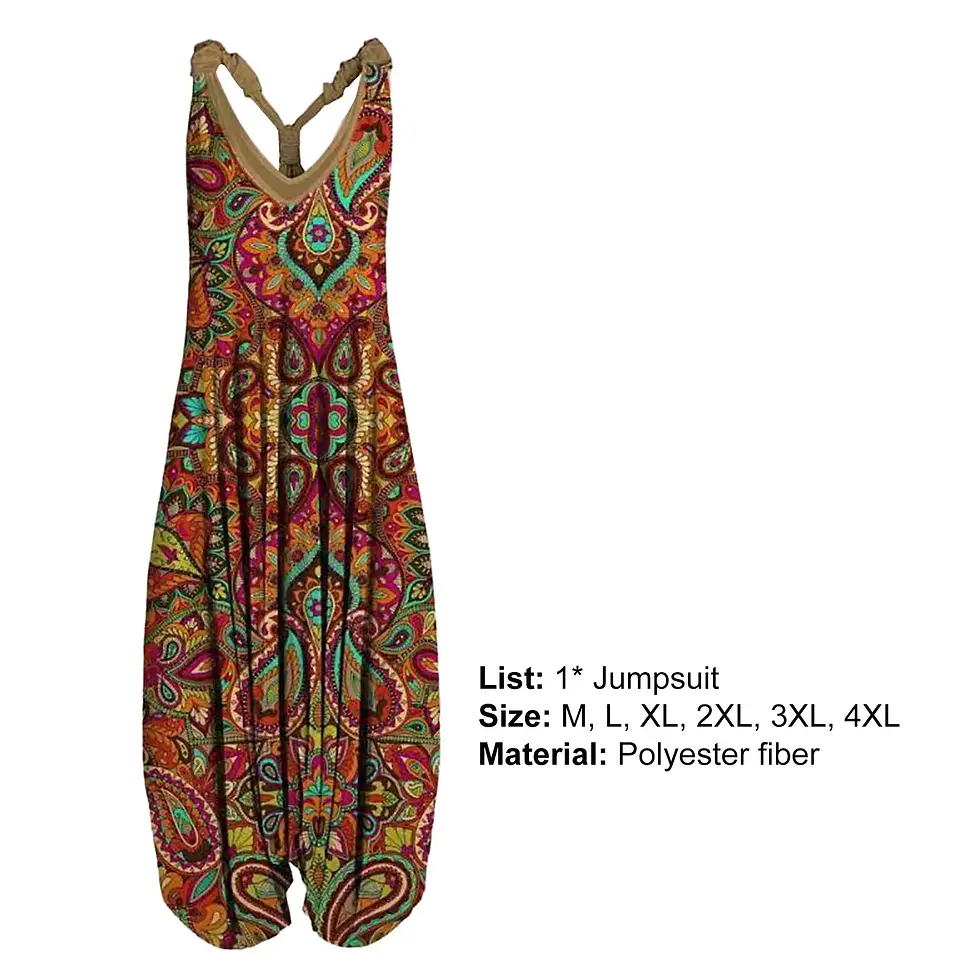 Thumbnail: Womens Summer Playsuit Romper Jumpsuit Ladies Sleeveless Casual Floral Print