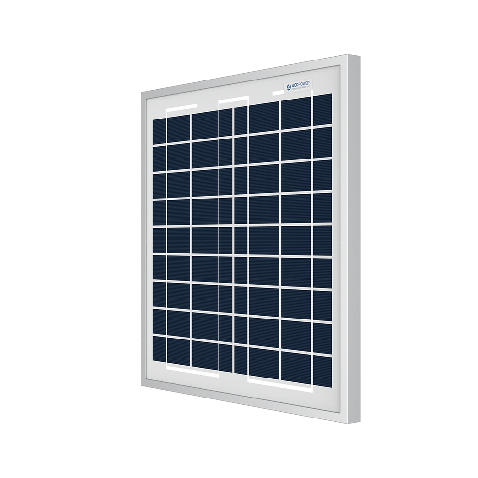 Thumbnail: 15w 12v Polycrystalline Photovoltaic PV Solar Panel Module