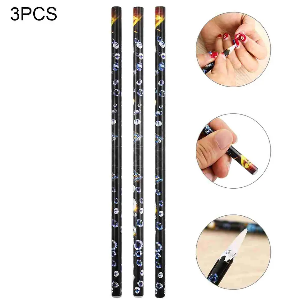 Thumbnail: 1/2/3/5PCS Nail Art Dotting Pencil Rhinestone Picker Contactless Pick Up Tool Fo