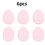 Thumbnail: 6Pcs Mini Finger Puff Foundation Small Air Cushion Powder Sponge Face Concealer 